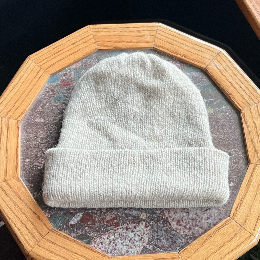 Vintage Wool Blend Knit Beanie Hanes